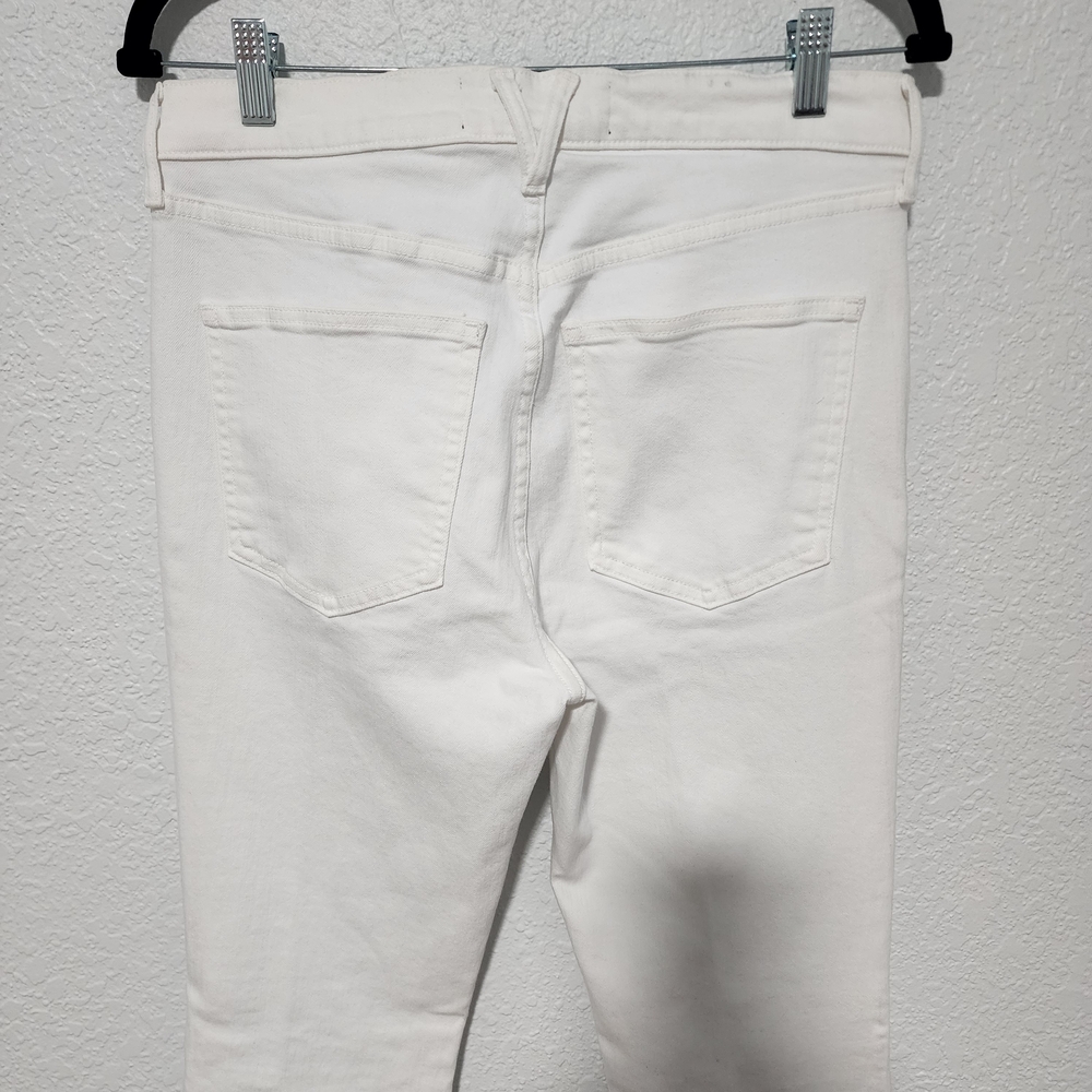 Veronica Beard White Flare Jeans Size 30 - Picture 5 of 10
